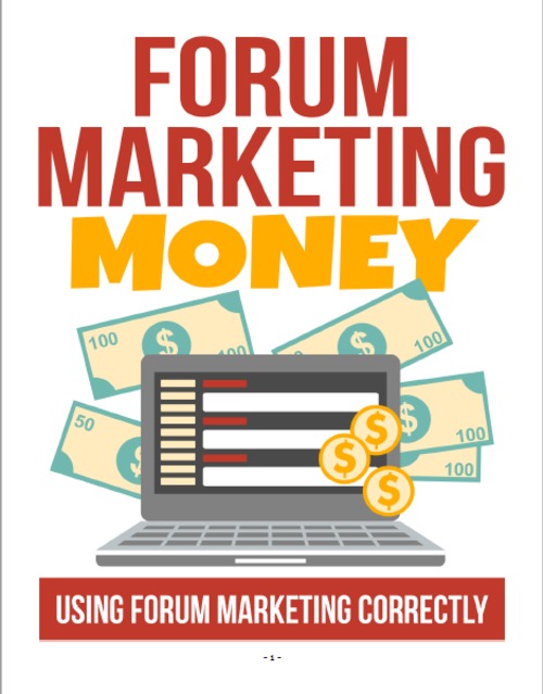 Product picture Need Help with Your Forum Marketing Skills? Forum Marketing 